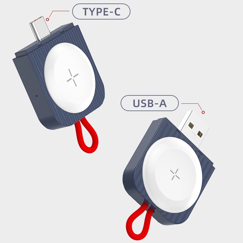Tragbares kabelloses USB Ladegerät für Uhren