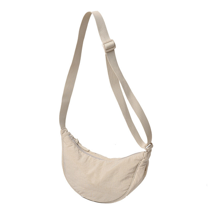 Einfache Damen Knödel Crossbody Tasche