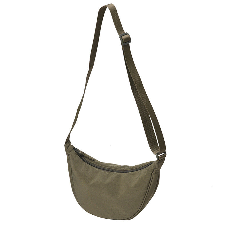 Einfache Damen Knödel Crossbody Tasche