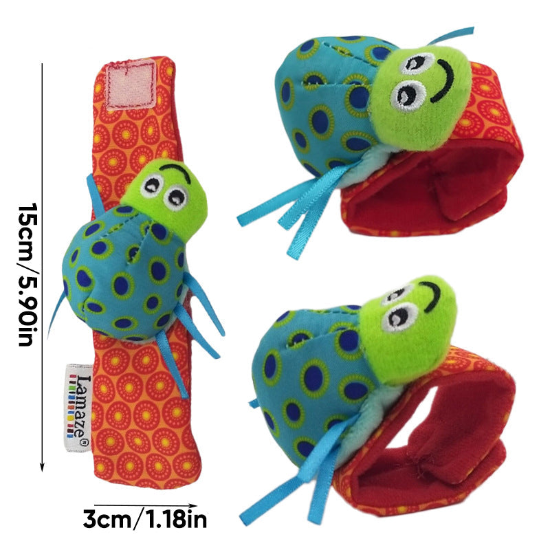 Baby-Lernspielzeug-Rasselsocken
