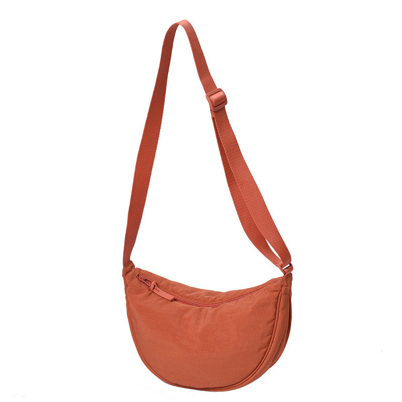 Einfache Damen Knödel Crossbody Tasche