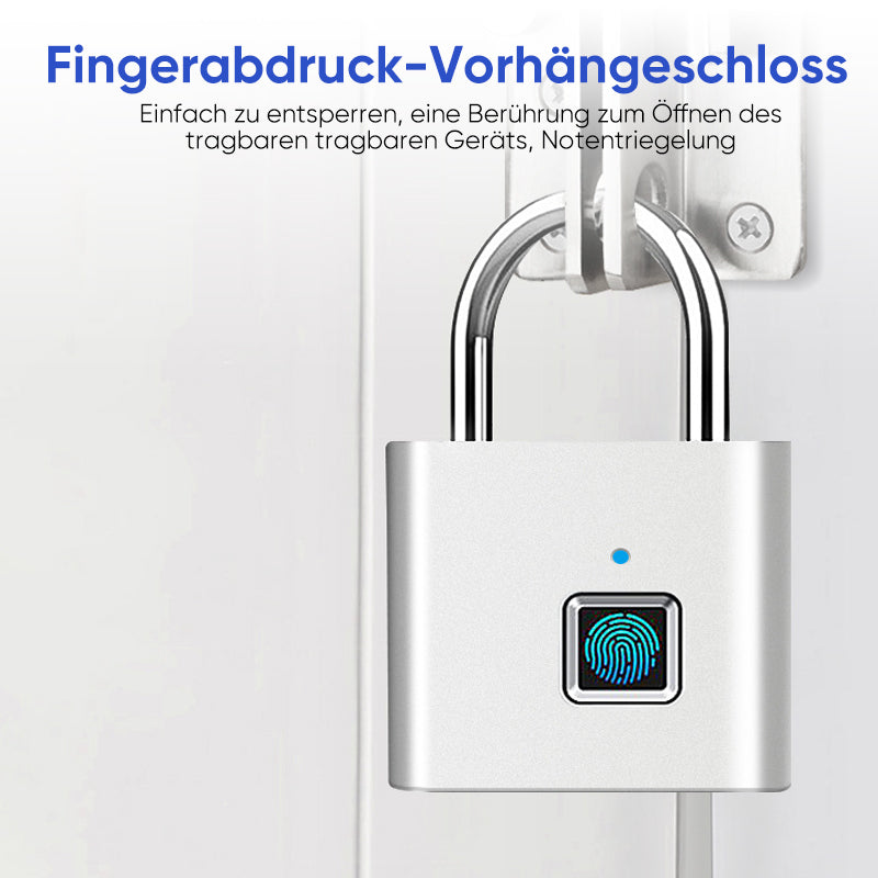 Intelligentes Fingerabdruck-Vorhängeschloss🔒