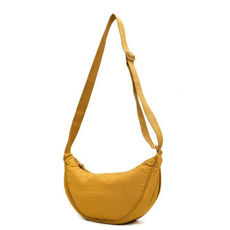 Einfache Damen Knödel Crossbody Tasche