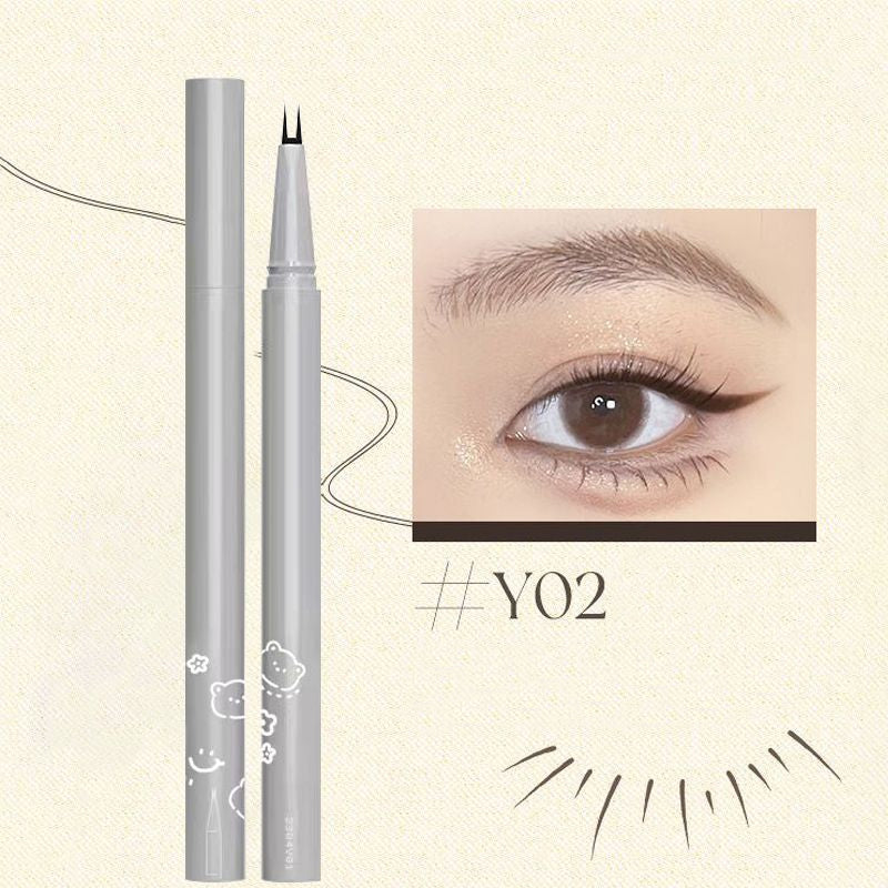 Doppelter spitzer unterer Wimpernkranz