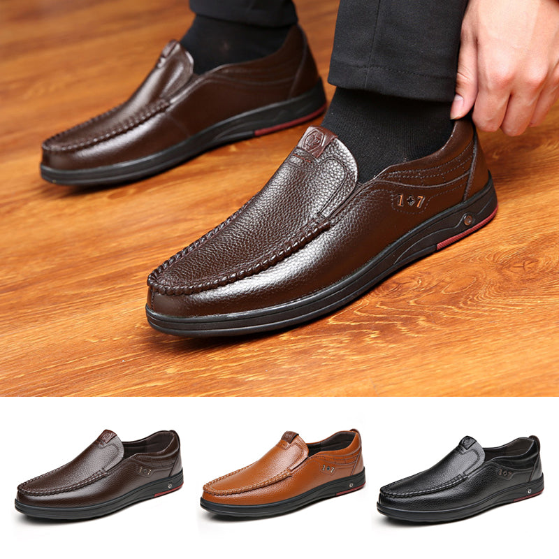 Stilvolle lässige Lederschuhe für Herren