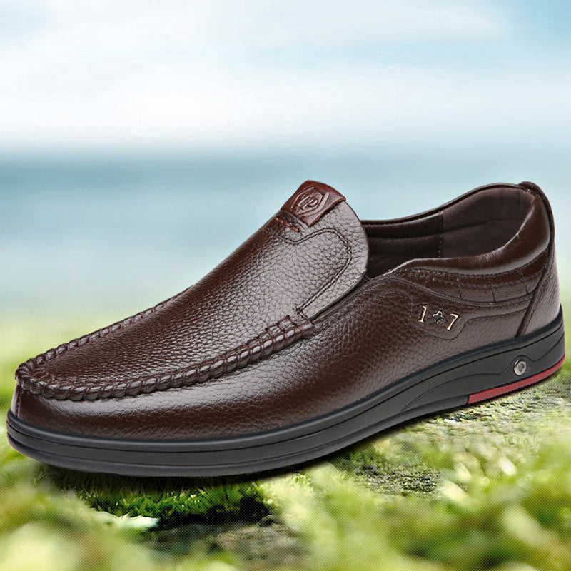 Stilvolle lässige Lederschuhe für Herren