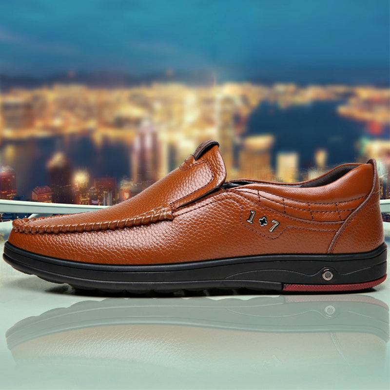 Stilvolle lässige Lederschuhe für Herren