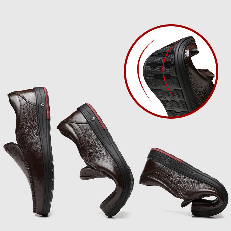 Stilvolle lässige Lederschuhe für Herren