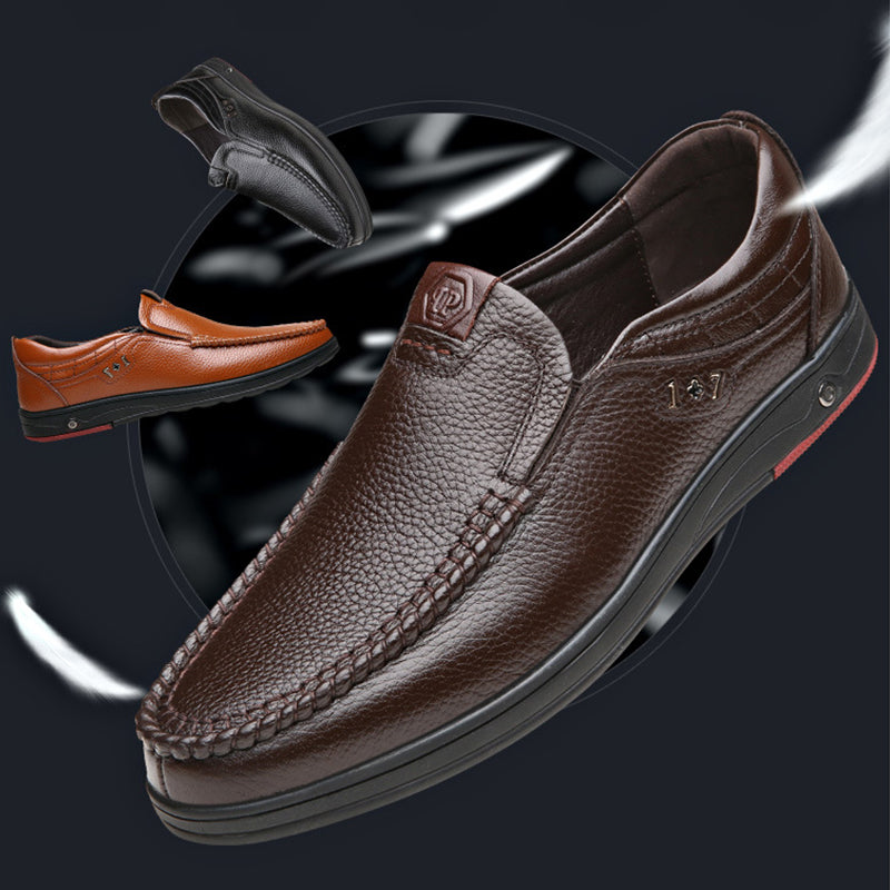 Stilvolle lässige Lederschuhe für Herren