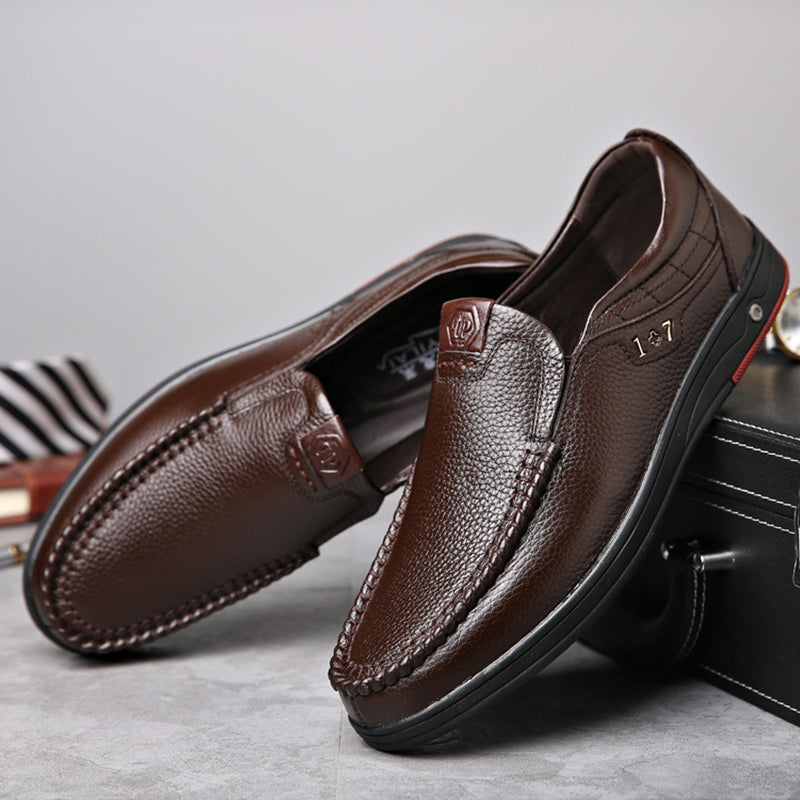 Stilvolle lässige Lederschuhe für Herren