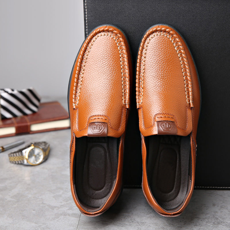 Stilvolle lässige Lederschuhe für Herren