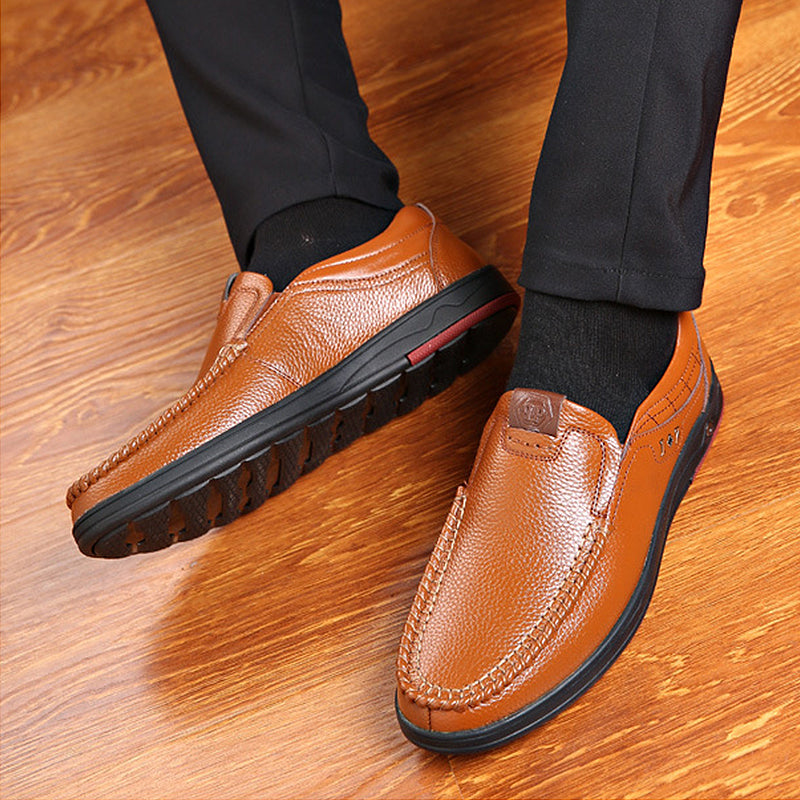 Stilvolle lässige Lederschuhe für Herren