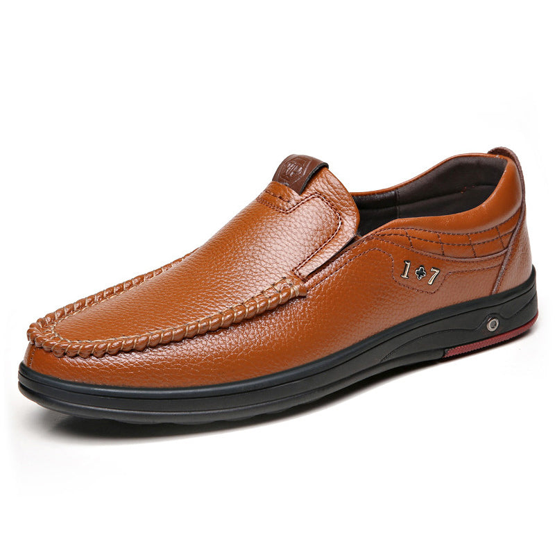 Stilvolle lässige Lederschuhe für Herren