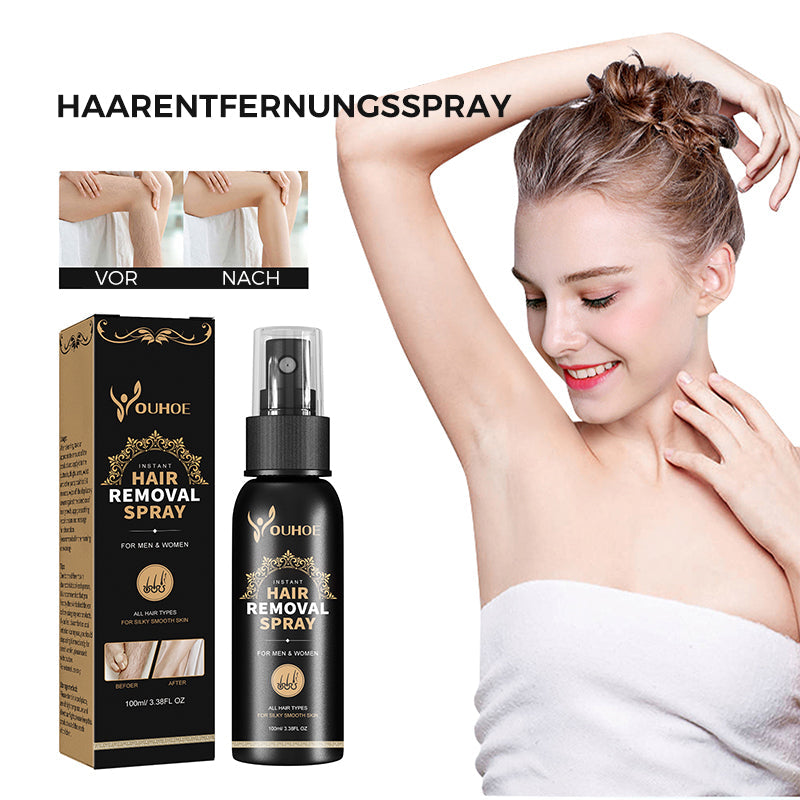 Pflanzliches Haarentfernungsspray