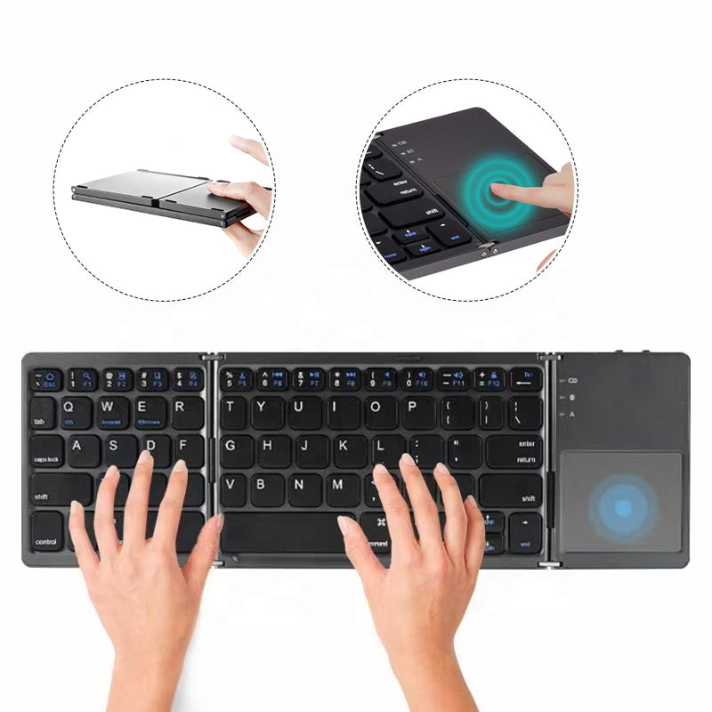💯Klappbare Bluetooth-Tastatur⌨️