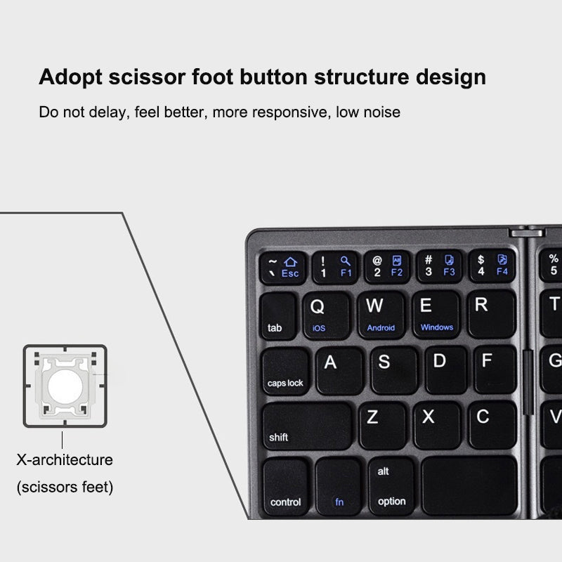 💯Klappbare Bluetooth-Tastatur⌨️