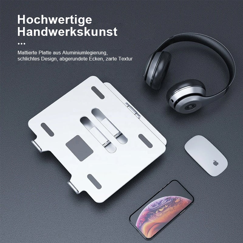 Faltbarer und tragbare Laptophalterung aus Aluminiumlegierung