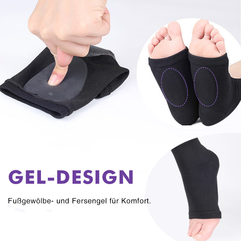 Bogen-Gel-Socken