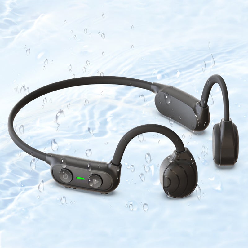 Drahtloser wasserdichter Bluetooth Knochenleitungskopfhörer
