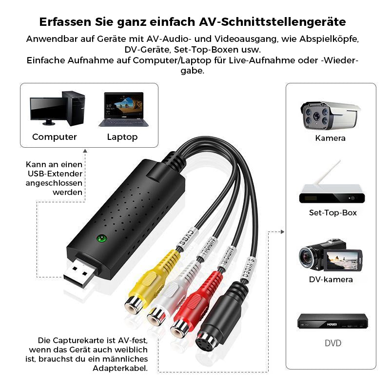 🎁🔥USB-Videoaufnahmekarte