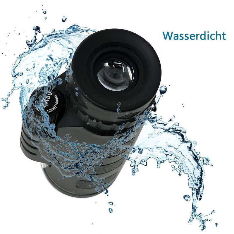 Monocular Telescope, 12x50 High Power wasserdichtes Fogproof