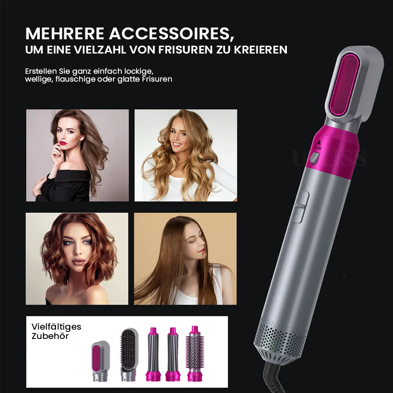 5 in 1 professionelles multifunktionales Haarstyling-Werkzeug（Kaufen Sie 2 versandkostenfrei）