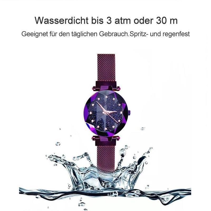Wasserdichte Sternenhimmel Mädchen Armbanduhr