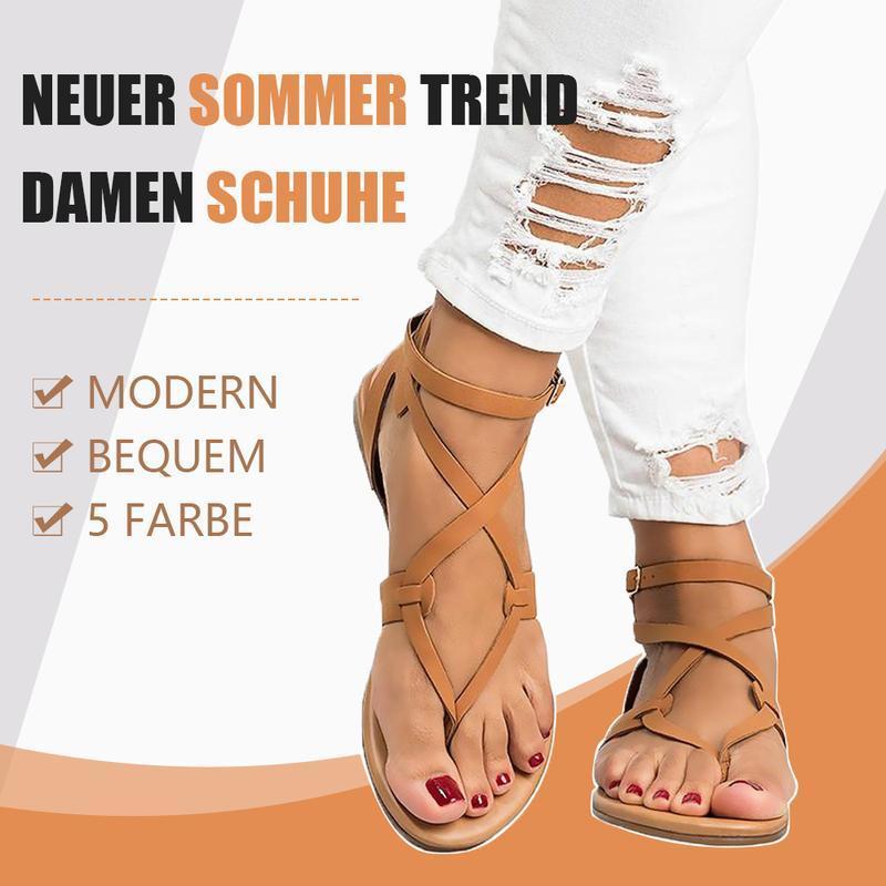 PU Sandalen mit verstellbarer Schnalle