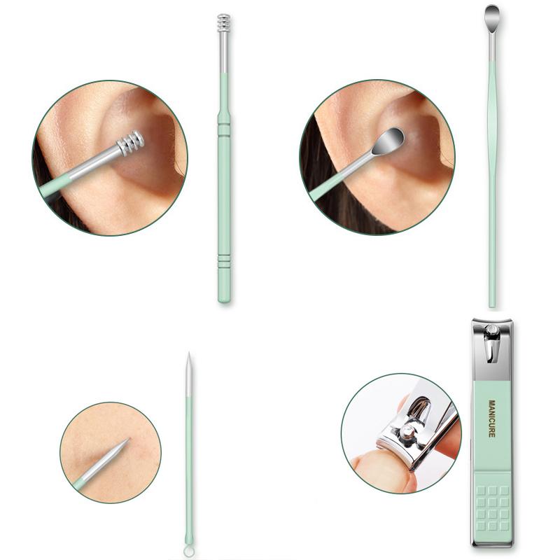 Tragbares Nagelknipser Set (12/16 Stück)
