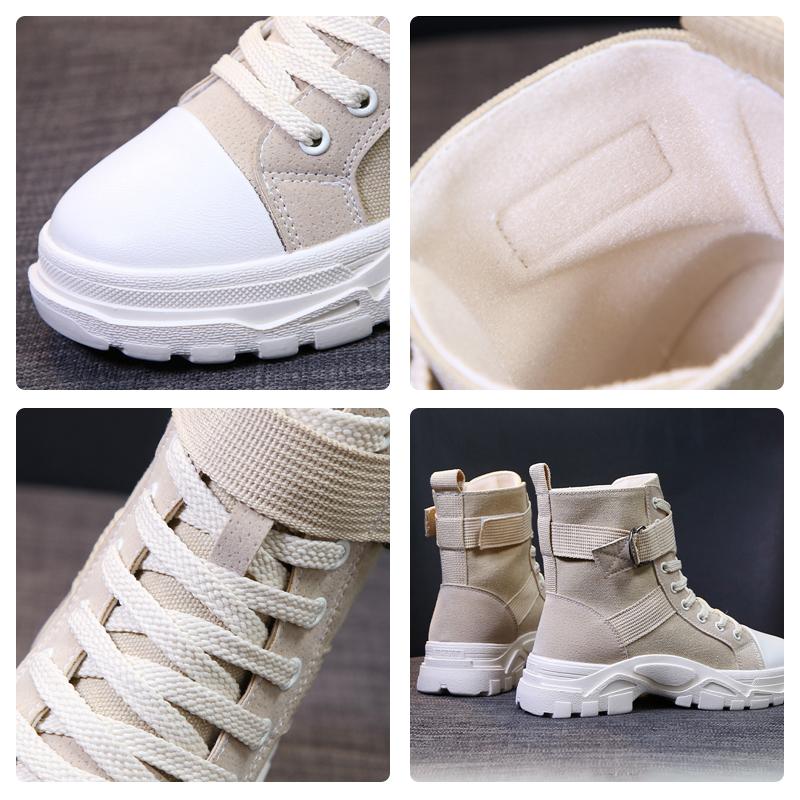 Frauen Vintage Military Martin Stiefel  