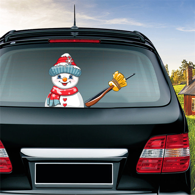 Weihnachts-Auto-Wischer-Aufkleber