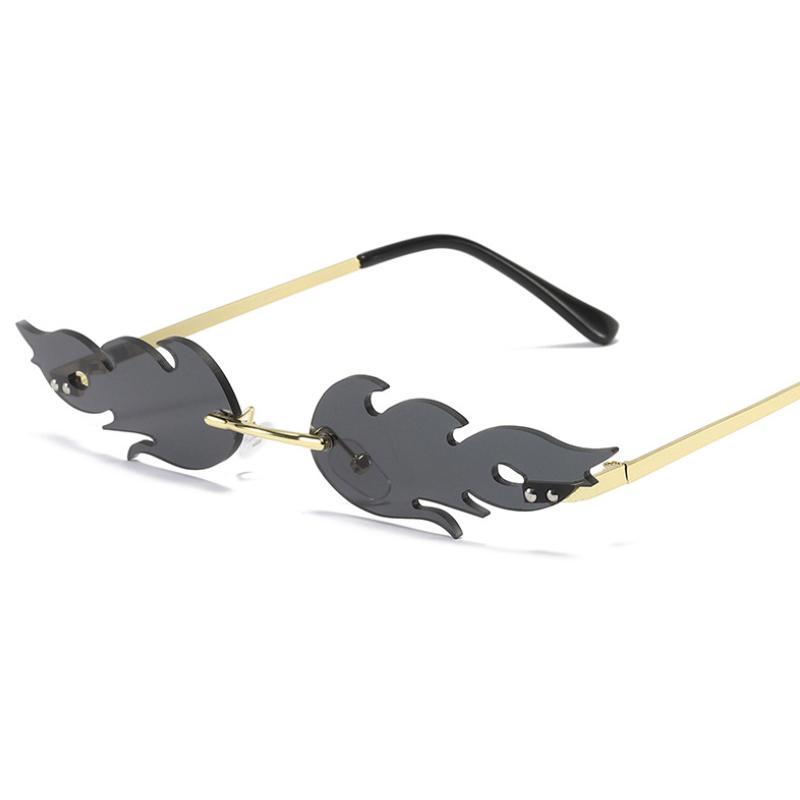 Rahmenlose Sonnenbrille
