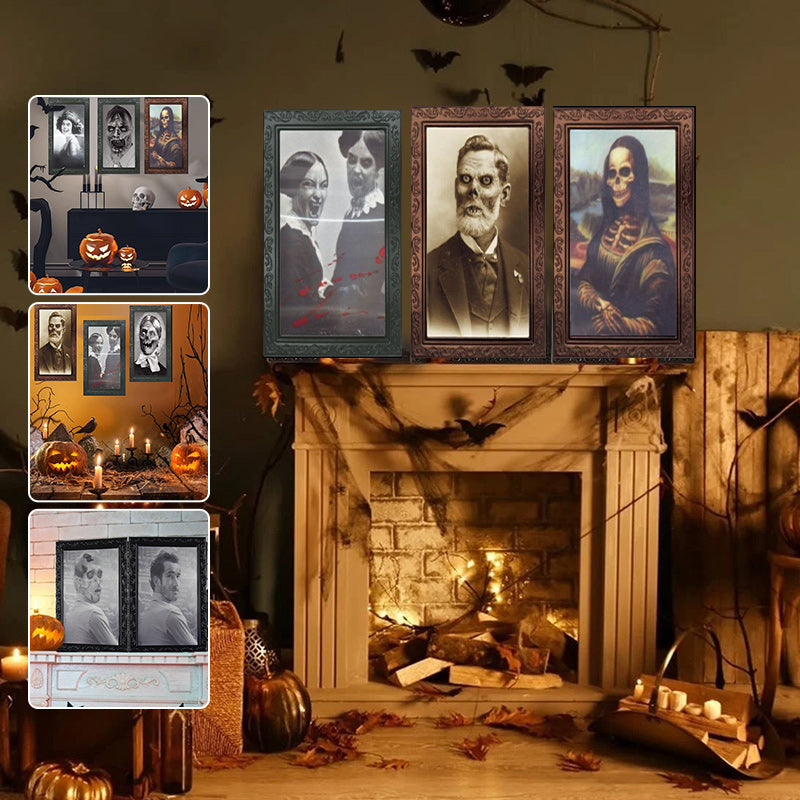 3D-Halloween-Dekorations-Bilderrahmen