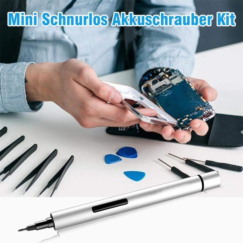 Mini Schnurlos Akkuschrauber Kit