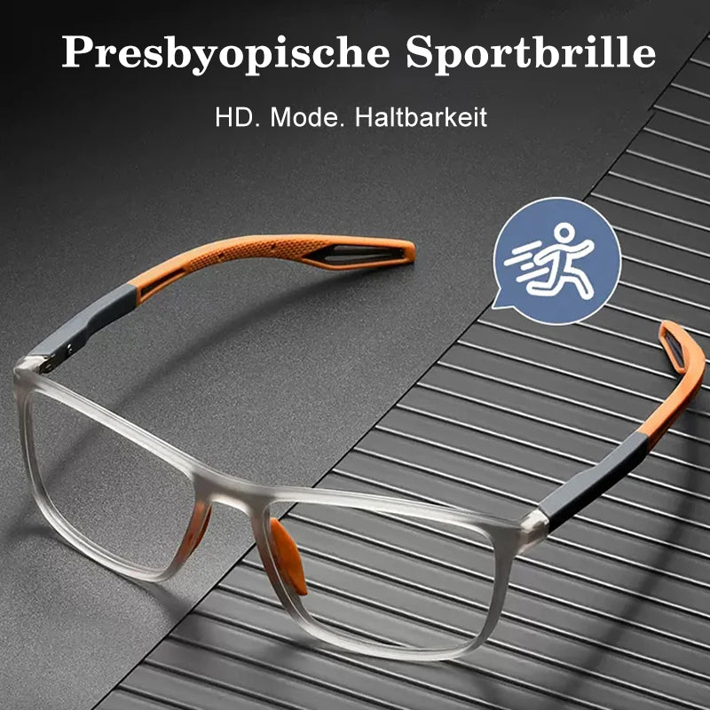 Stylische Presbyopie-Sportbrille aus Silikon