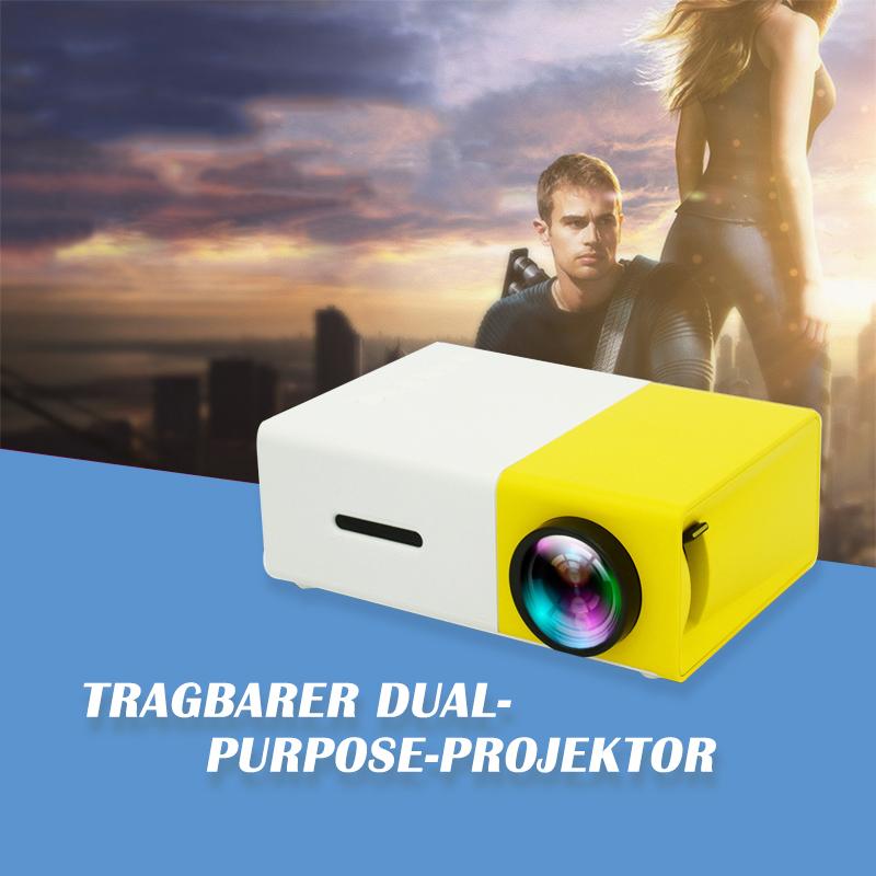 Tragbarer Dual-Purpose-Projektor