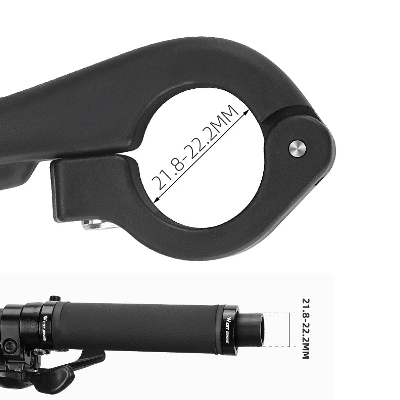 Ergonomisch gestaltete Fahrradgriffe（1 Paar）