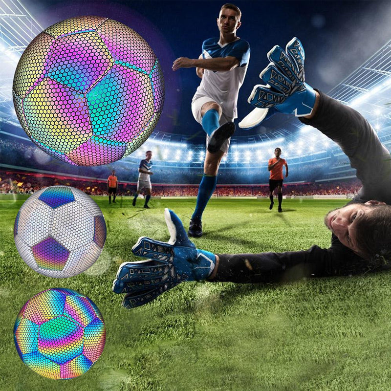 Reflektierender leuchtender Fußball