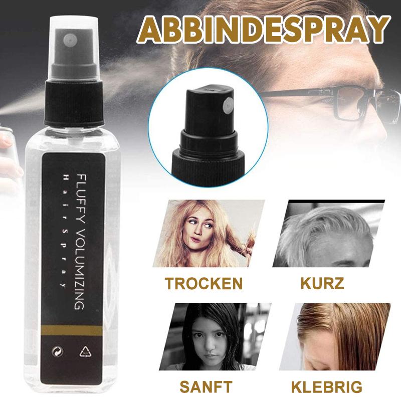 Haarspray für das struppiges Haar