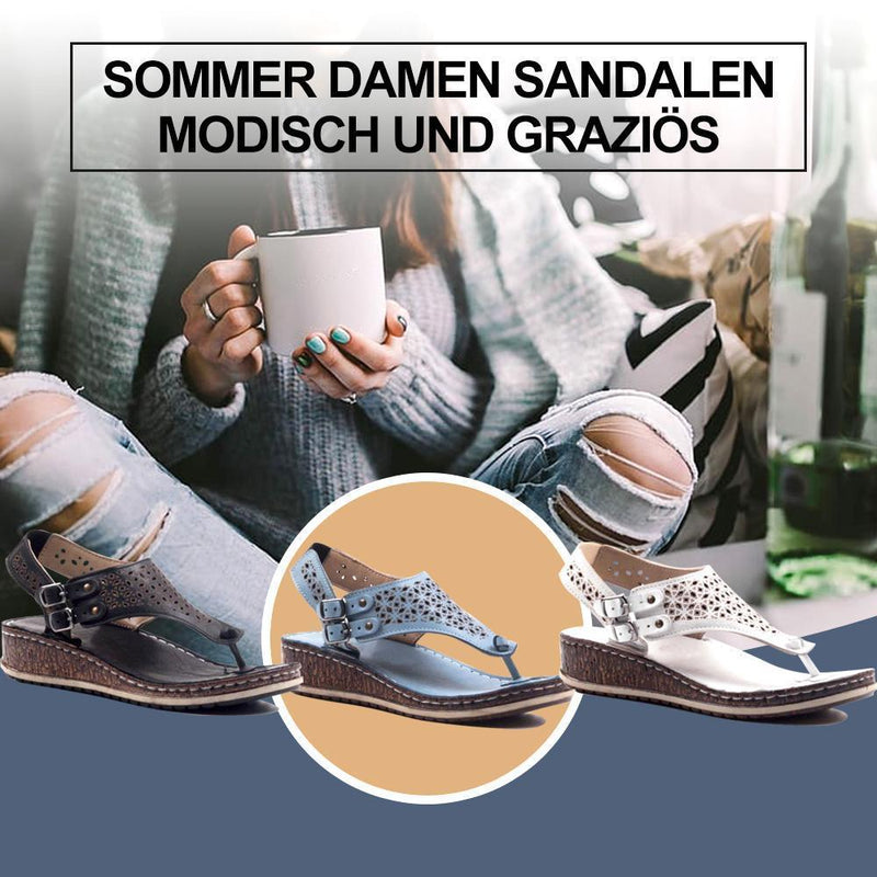 Sommer Damen Sandalen, modisch und graziös