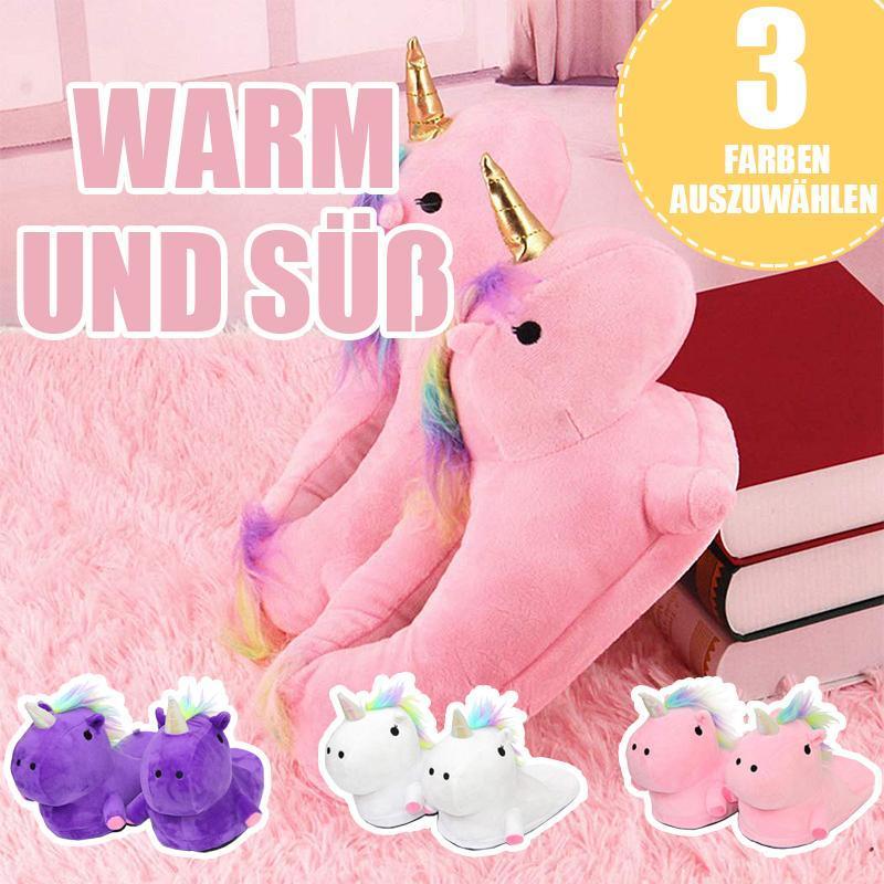 Einhorn Pantoffeln