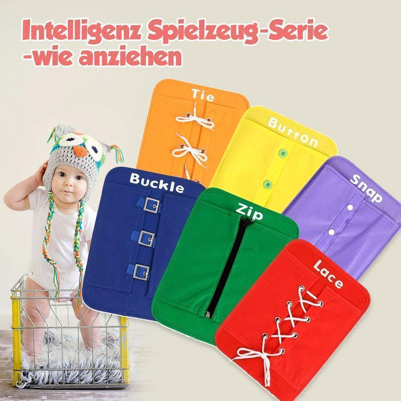 Intelligenz-Spielzeug-Serie wie anziehen