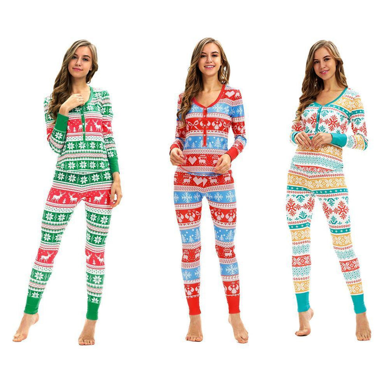Weihnachten Digitaldruck Pyjamas
