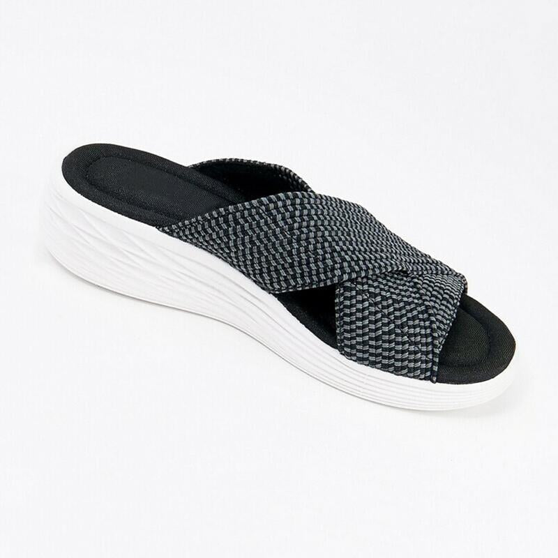Lässige Sommersandalen Mit Dicken Sohlen