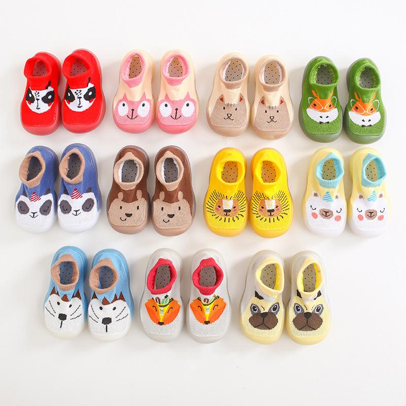 BabyFeet Adorable Animals - Rutschfeste Babyschuh-Socken