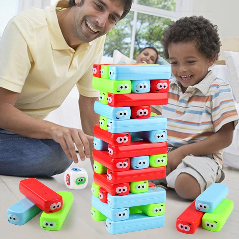 Blockturm Eltern-Kind-Spiel