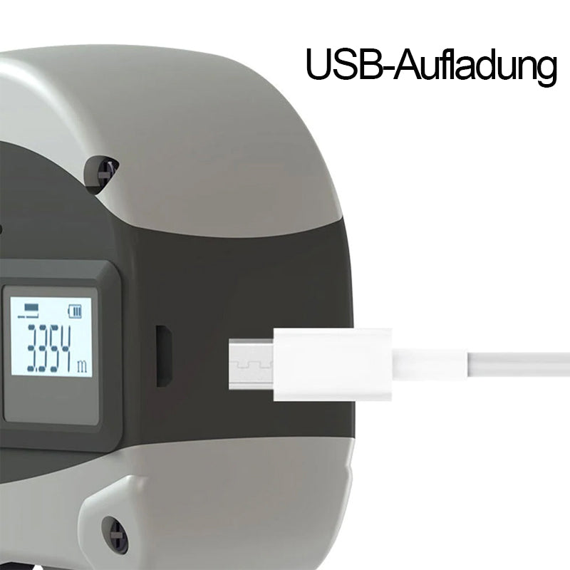 2 in 1 Laser-Bandmaß Aus Edelstahl