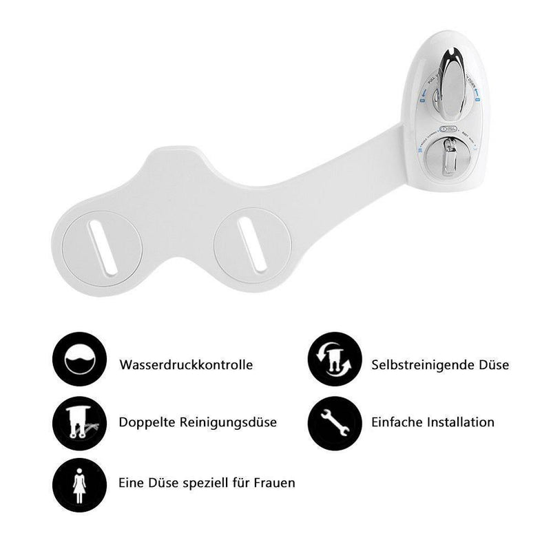 Hirundo Bidet Toilettenaufsatz mit Reinigungsfunktion