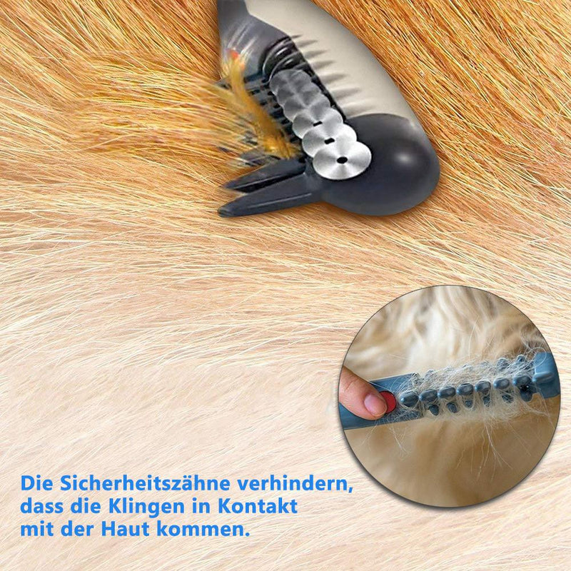 Elektrischer Pflegekamm für Haustiere