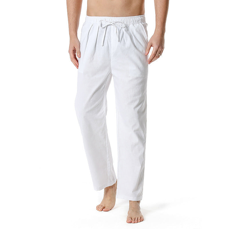 Trainingshose mit elastischer Taille